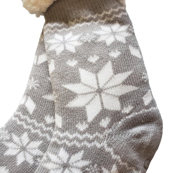 Women's Winter Warm No Slip Slipper Socks - Picture 2 of 8